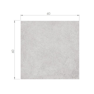 Gres - T-Stone Light Grey Gres Mate 60x60 Rectificado