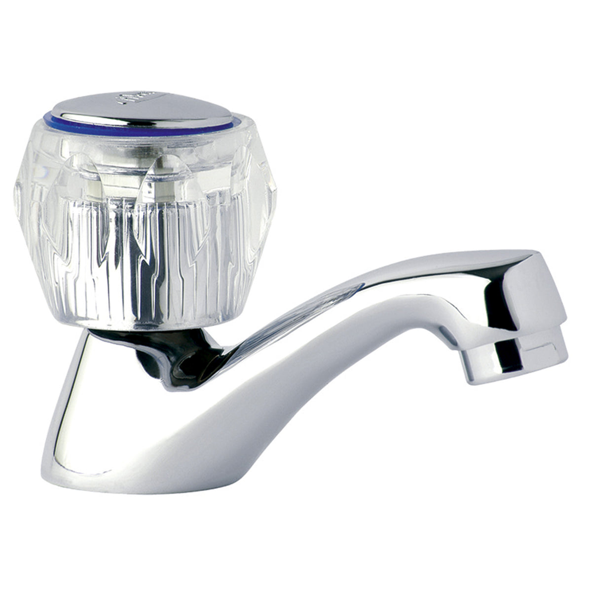 Llave Lavamanos Mossini Cristal Cromo