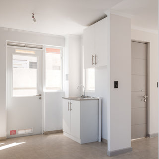 Mueble Cocina Lys a Piso 80x50x90, Color Blanco, Desarmado