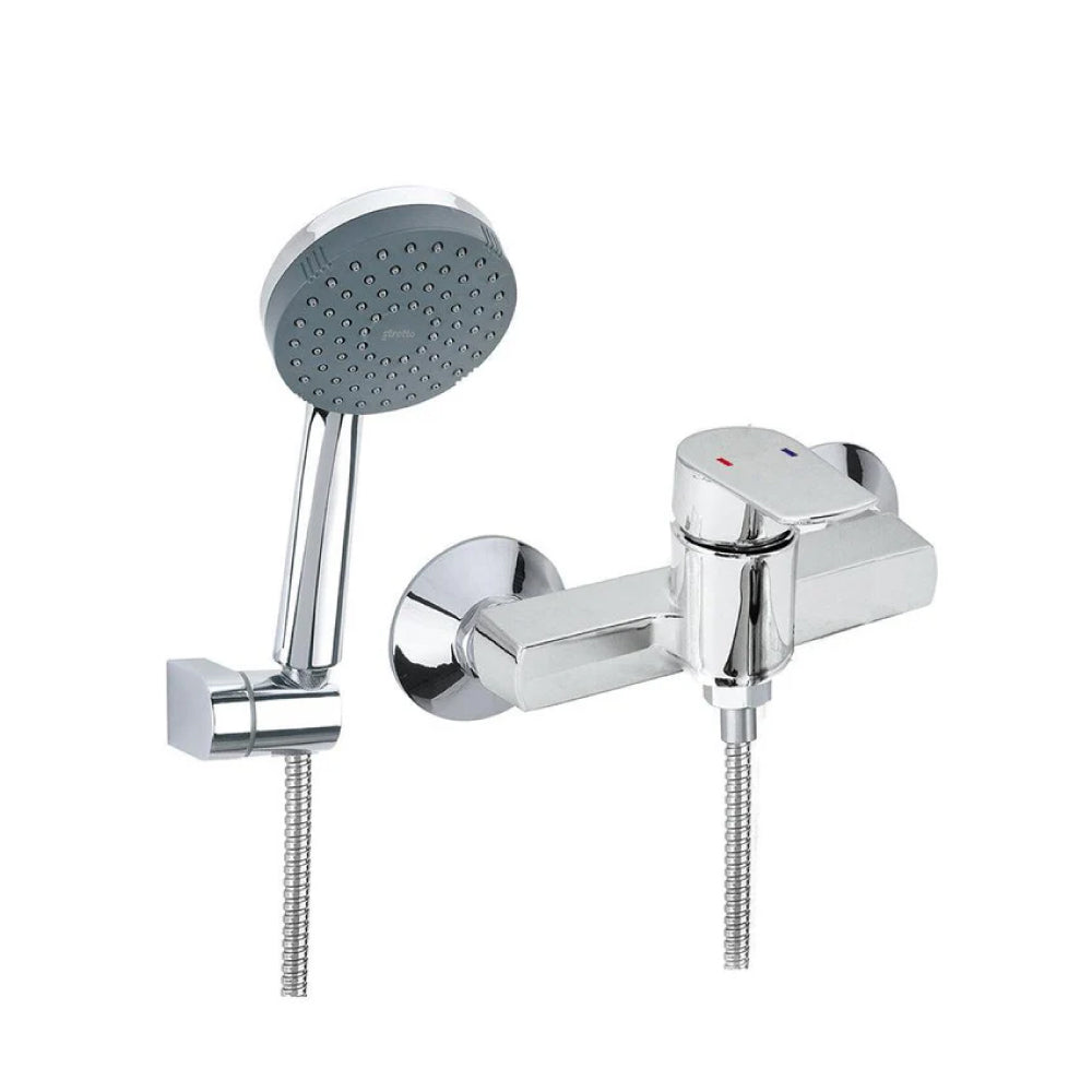 Pack Baño Madrid | Mueble + Griferías + Sanitario + Accesorios + Columna Ducha