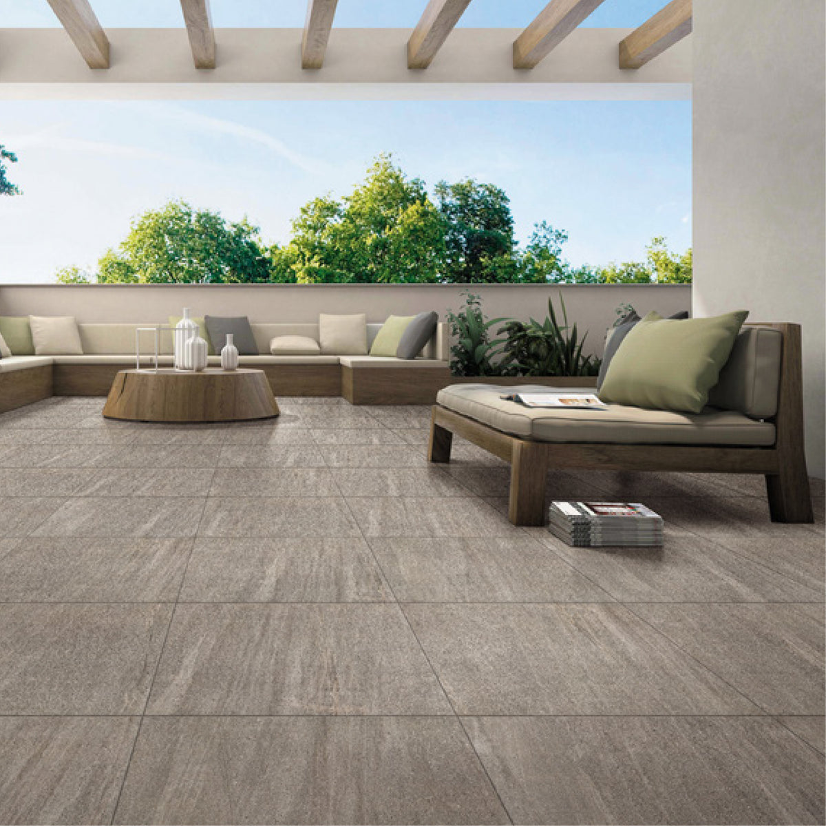 Gres - Bm-A6003 S-Stone Grey 60x60 Rectificado