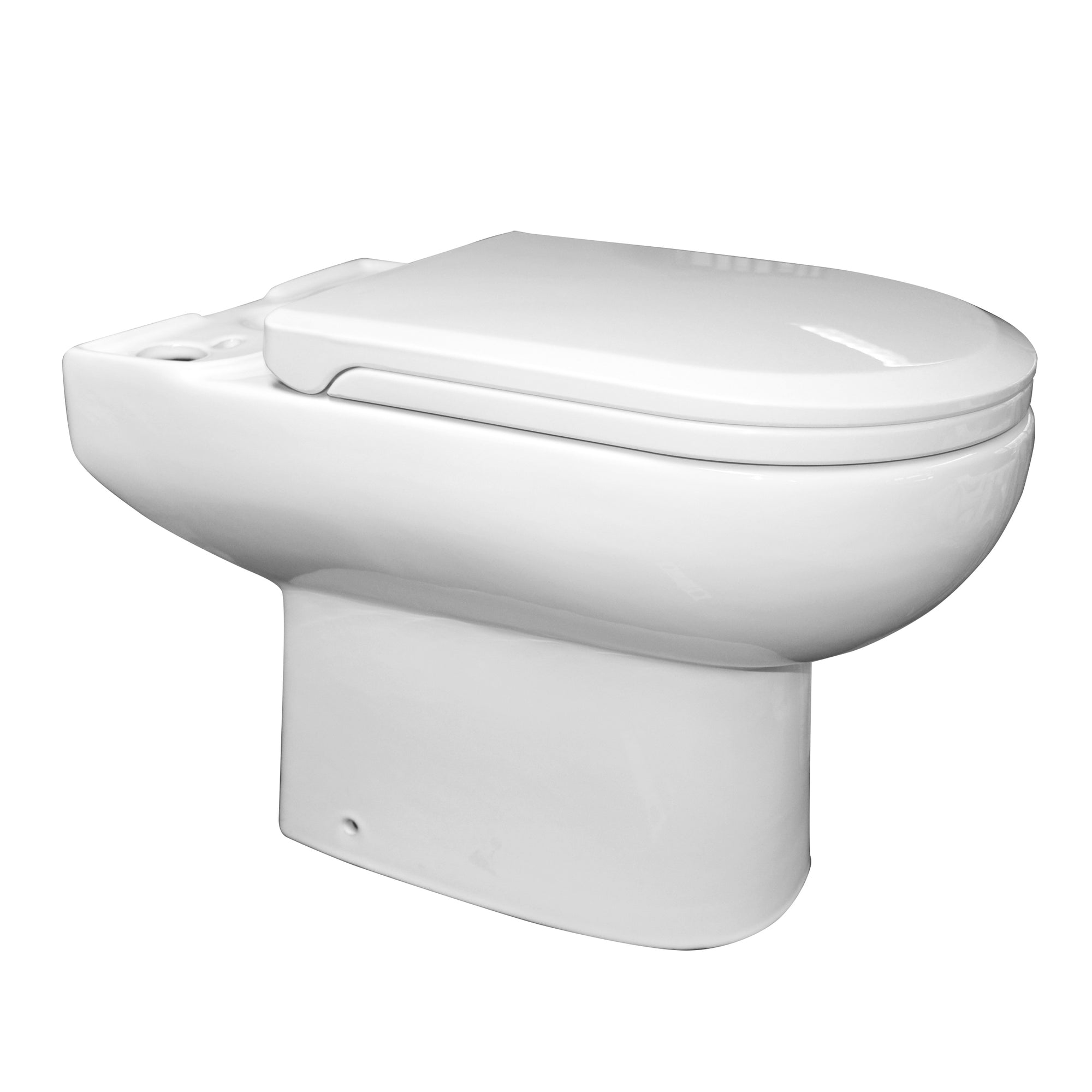 Taza WC Atos Vertical con asiento y fijaciones
