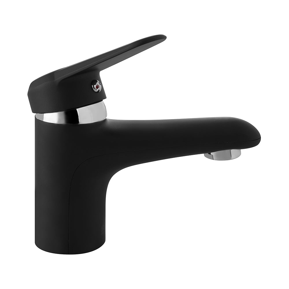 Monomando Lavamanos Pádova Negro Mate