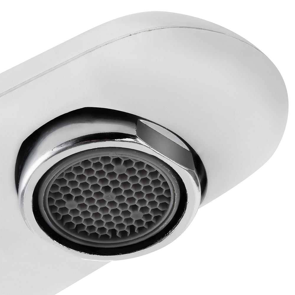 Monomando Lavamanos Pádova Blanco Mate