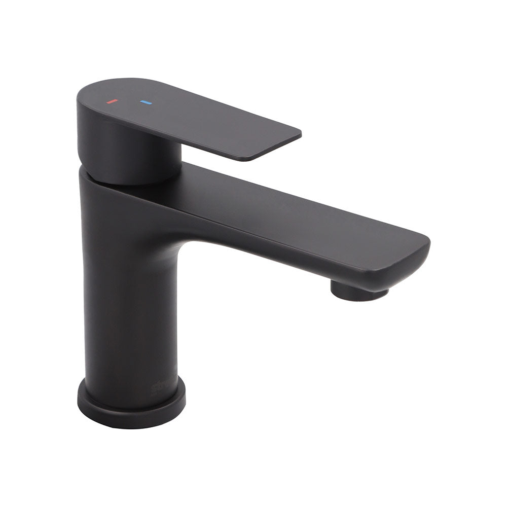 Monomando Lavamanos Bruna Negro Mate