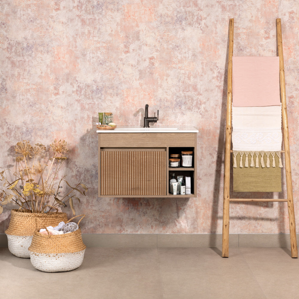 Mueble de Baño Completo Marsella Lenga Texturado