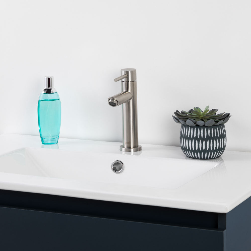 Monomando Lavamanos Alto Oregon Inox Satinado