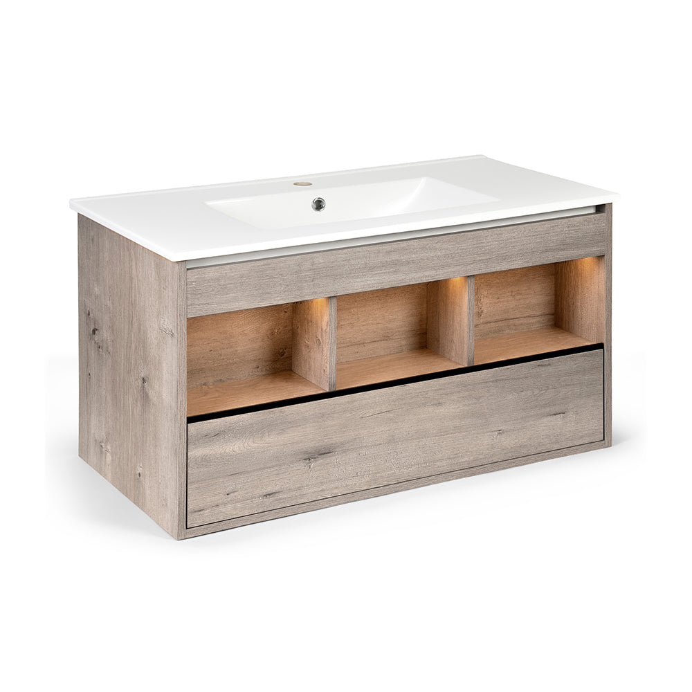 Mueble de Baño Completo Éclair 90x46 Lenga