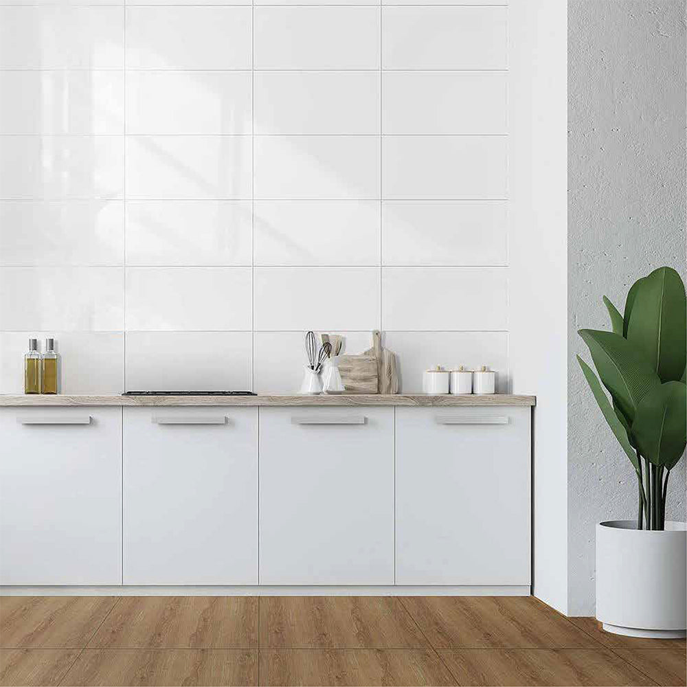 Cerámica Muro - Andes Blanco Mate 25x40