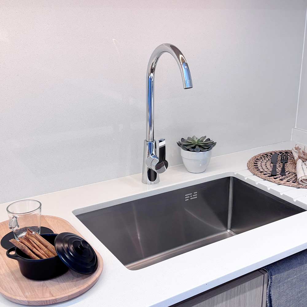 Monomando Lavaplatos Lódino Cromo