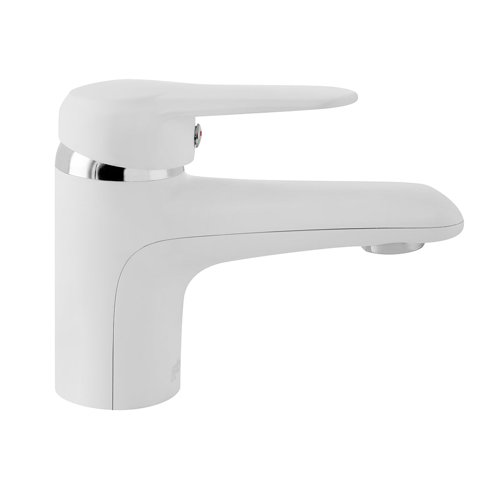 Monomando Lavamanos Pádova Blanco Mate