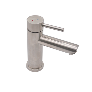 Monomando Lavamanos Fiorenzo Eco Inox Satinado