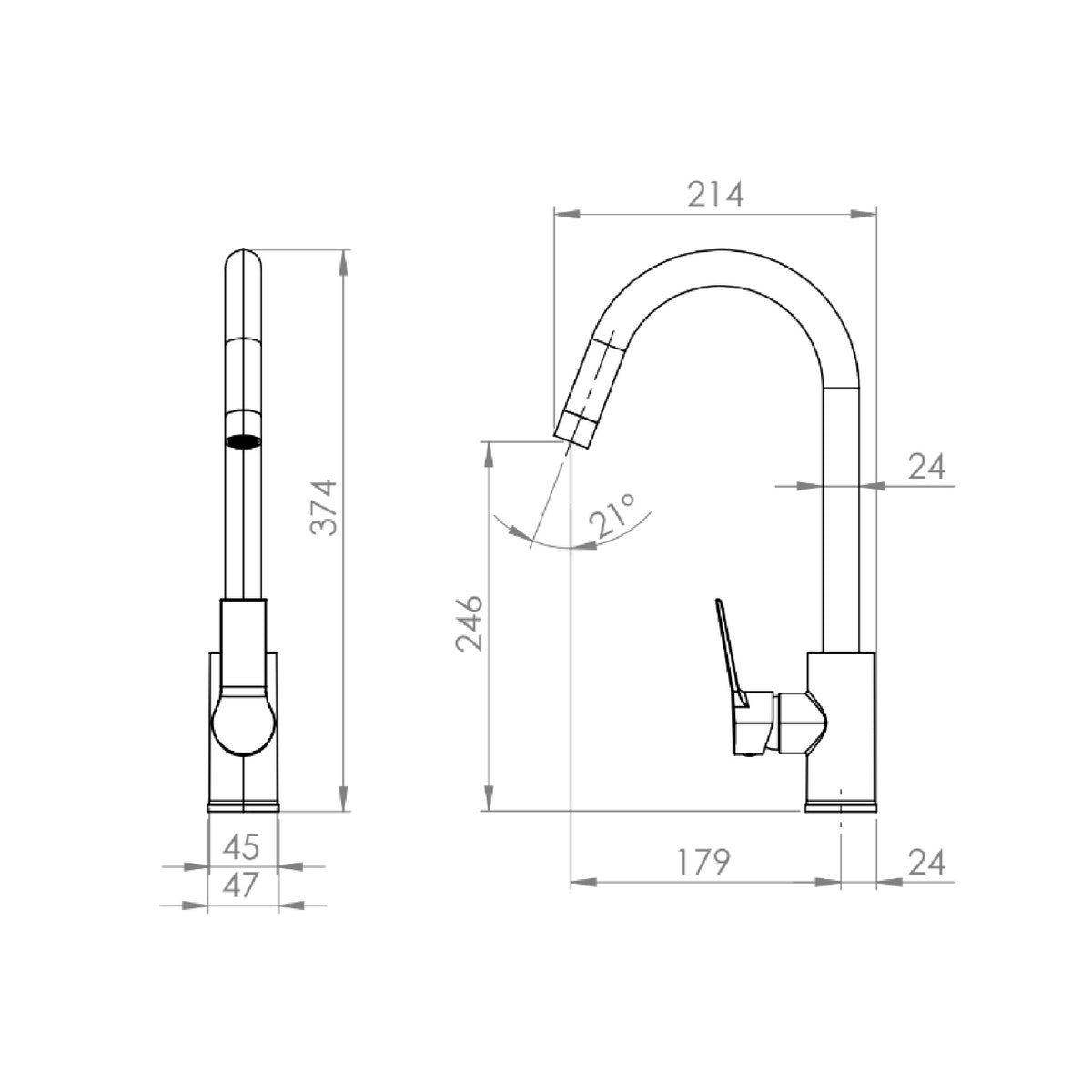 Monomando Lavaplatos Liberi Cromo