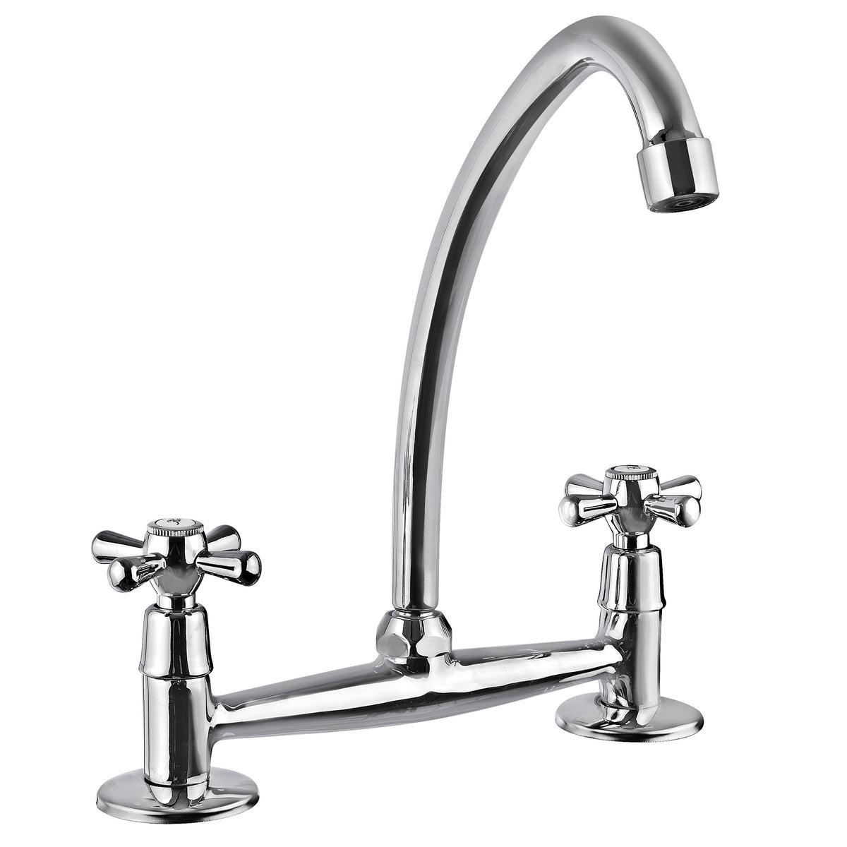 Combinación Lavaplatos 8&quot; Mossini Cruz Cromo