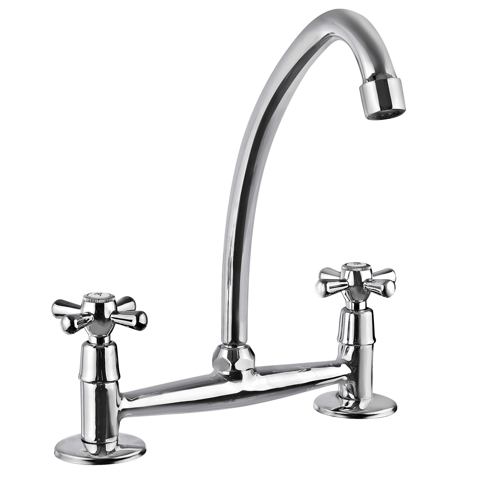 Combinación Lavaplatos 8" Mossini Cruz Cromo