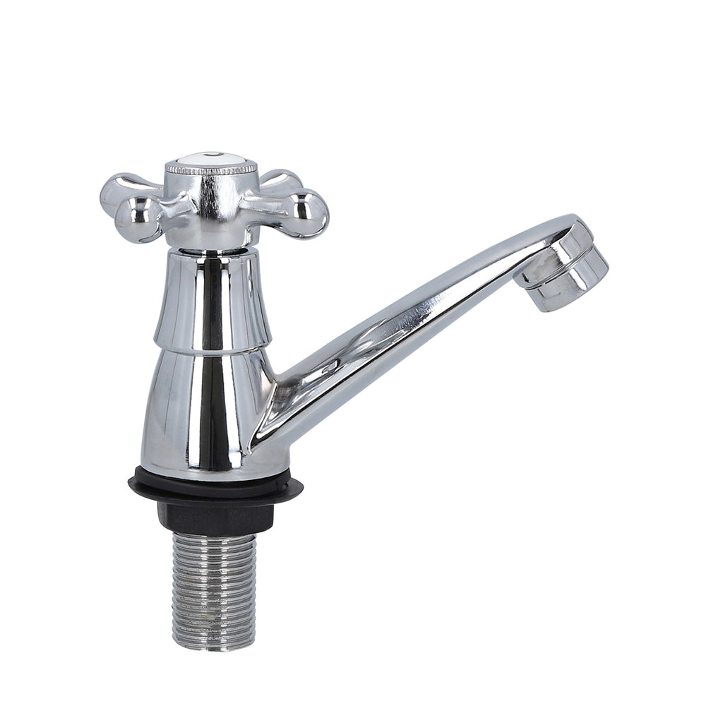 Llave Lavamanos Miami Cruz Cromo