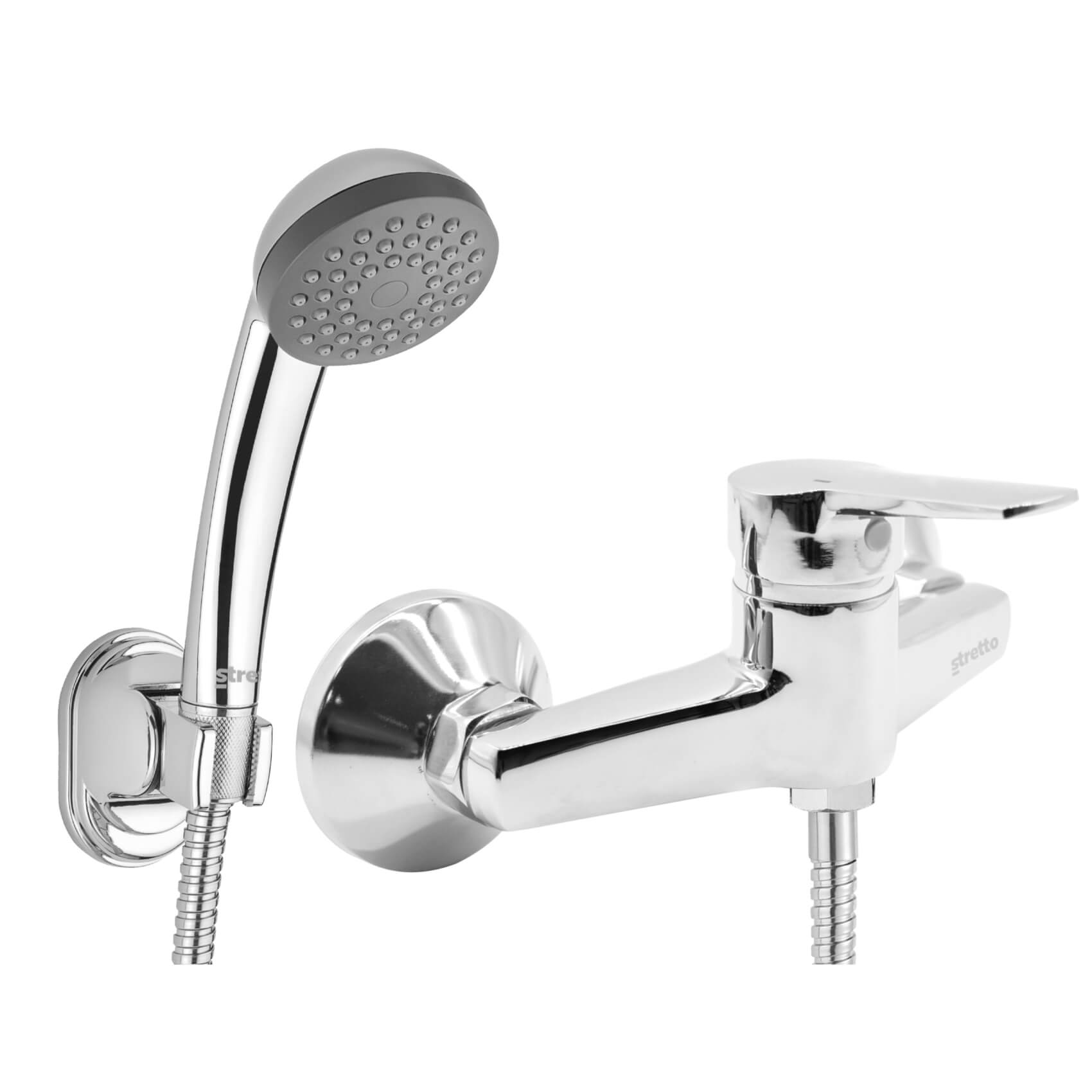 Monomando Ducha Arezzo Cromo