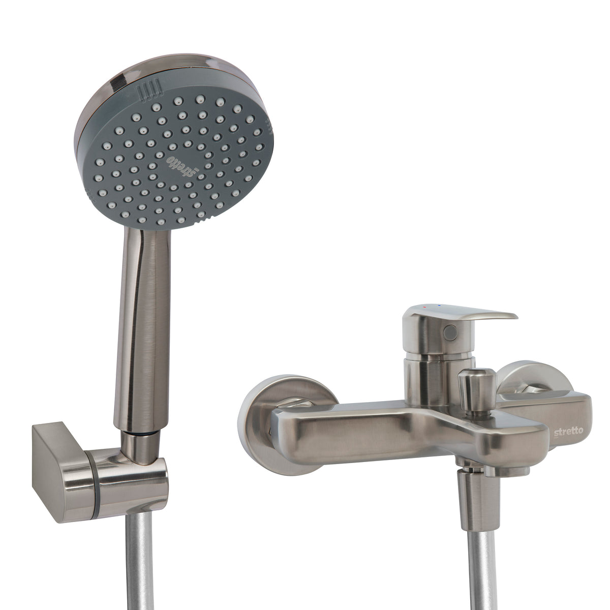 Monomando Tina Ducha Marsella Níquel Bruñido