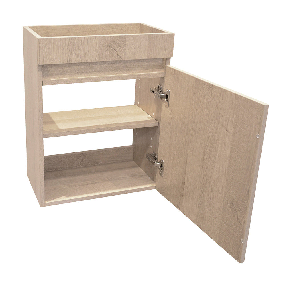 Mueble Vanitorio Petit Nogal + Cubierta 28x46x40 cm