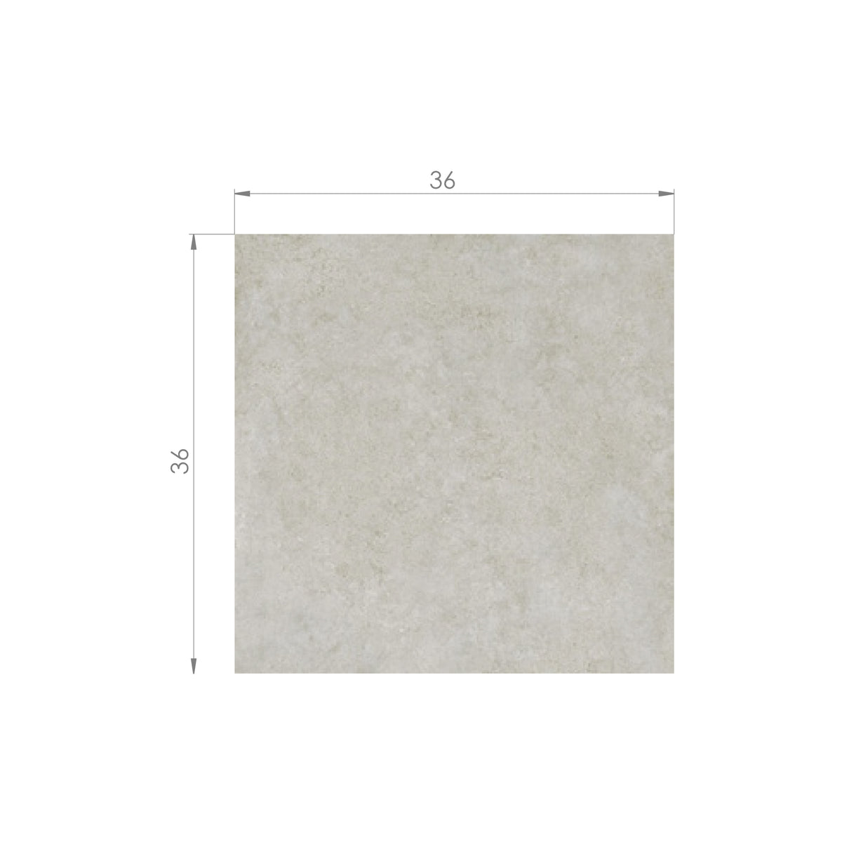 Cerámica Piso/Muro - California Gris Claro 7474 Mate 36x36