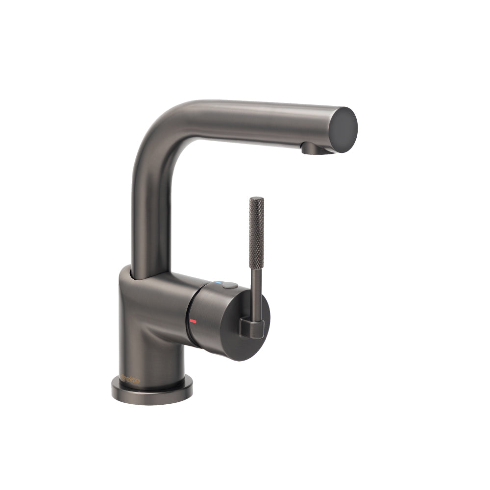 Monomando Lavamanos Amalfi Grafito Austral