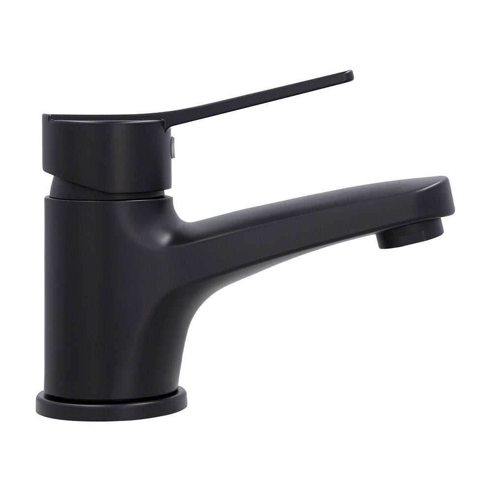 Monomando Lavamanos Dallas Negro Mate