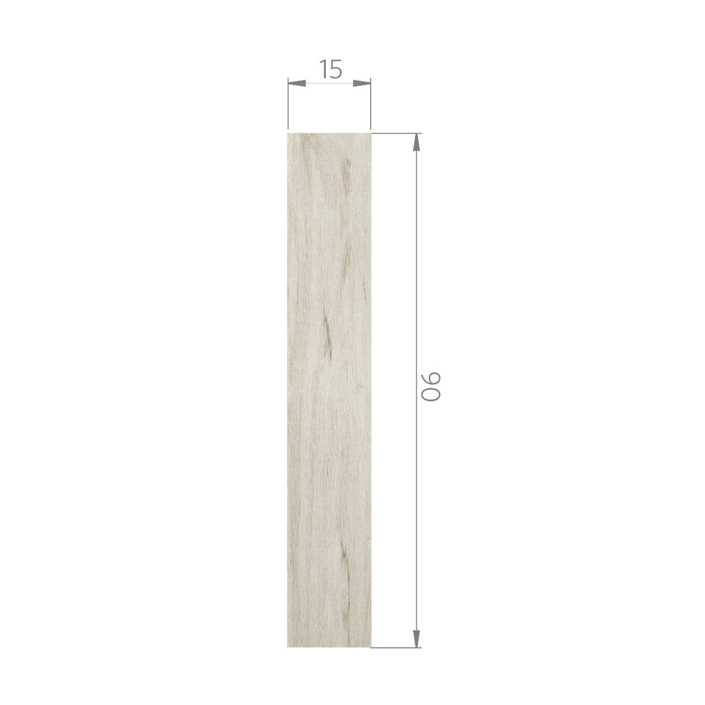 Gres - Escandinavia Ceniza Semi Mate 15x90 Rectificado