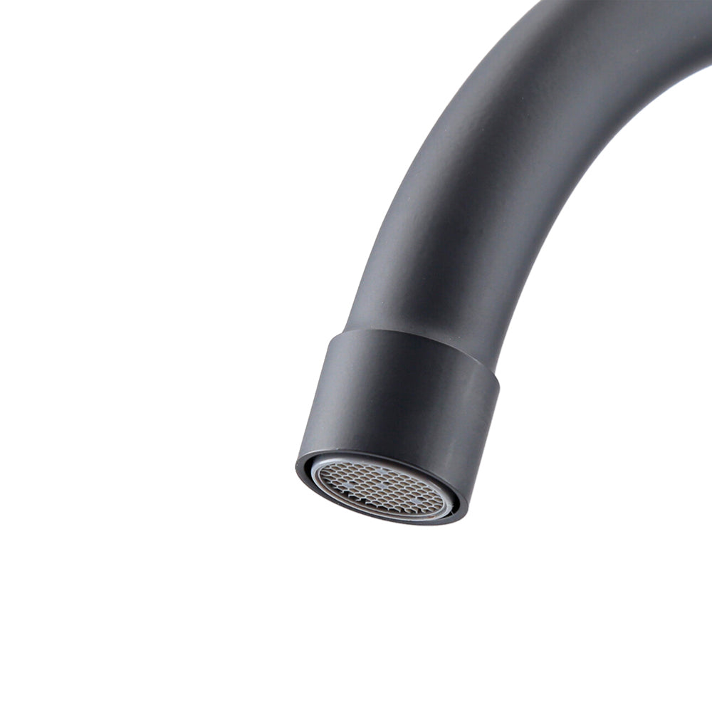 Monomando Lavaplatos Módena Negro Mate