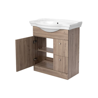 Mueble Vanitorio Adele Lenga + Cubierta 80x46x50 cm