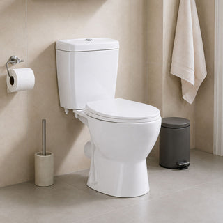 Sanitario WC Completo Cosmos - Descarga a Muro 18 cm (Horizontal)